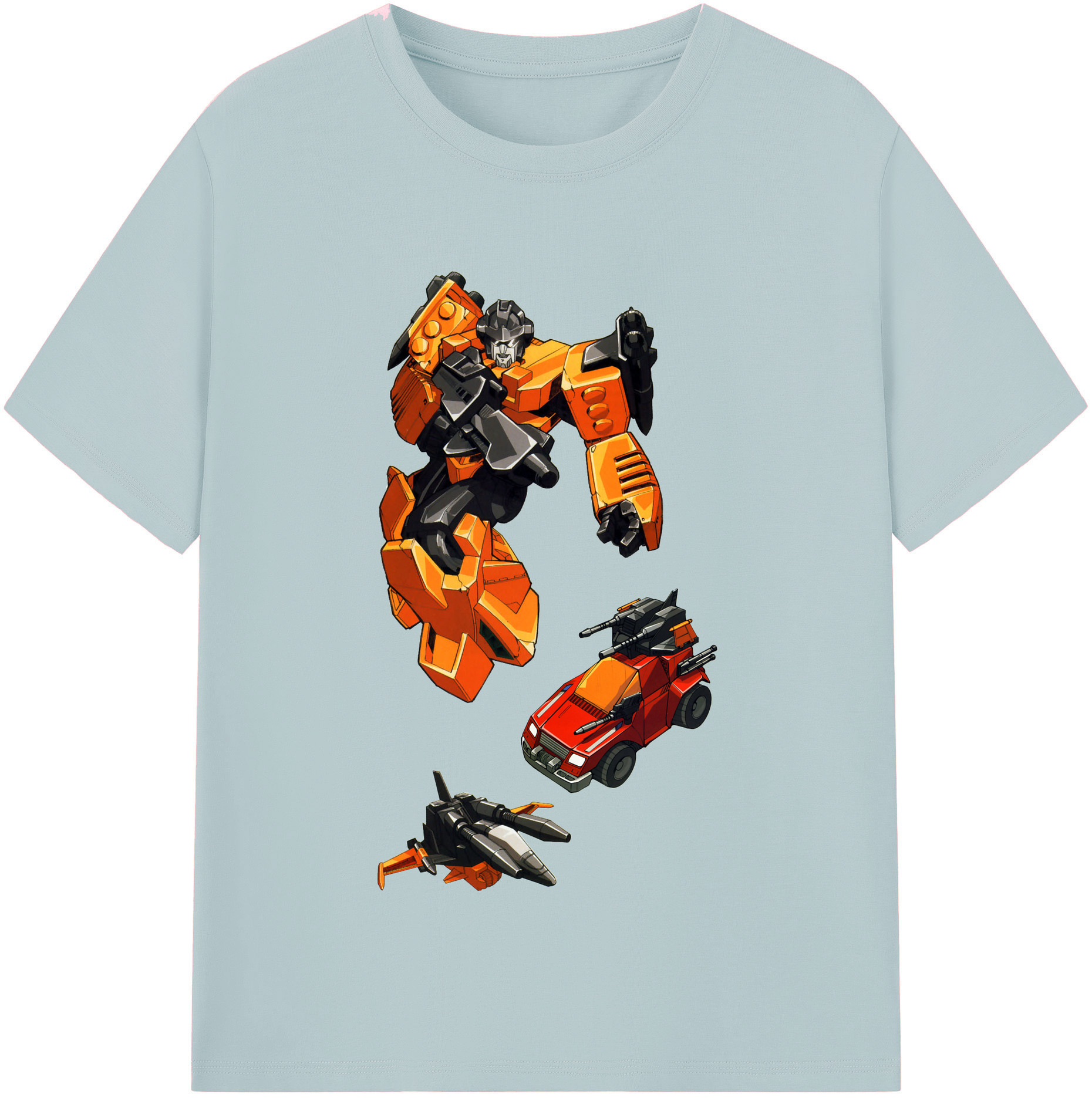 （画像用）  綿100％半袖Tシャツ（フロントプリント）